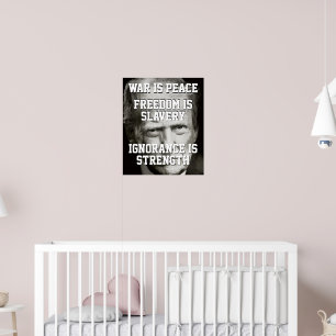 Donald Trump Oorlog is Vrede Poster