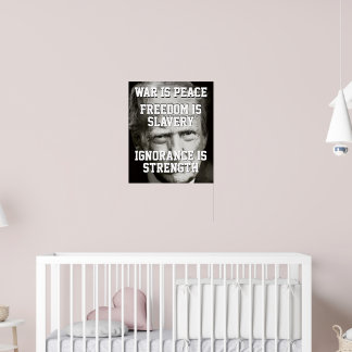 Donald Trump Oorlog is Vrede Poster