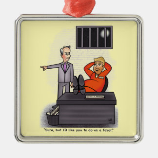 Donald Trump Ornement métallique