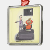 Donald Trump Ornement métallique (Gauche)