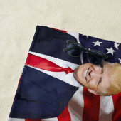 DONALD TRUMP PAIN serviettes de plage (En situation)