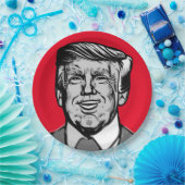 DONALD TRUMP PAPIEREN BORDJE (Feest)