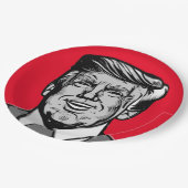 DONALD TRUMP PAPIEREN BORDJE (Gekanteld)
