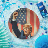 Donald Trump Papieren Bordje (Feest)