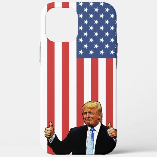 DONALD TRUMP PATRIOTISCHE IPHONE CASES (Achterkant)