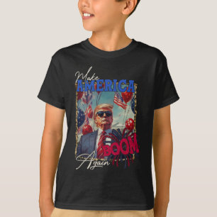 Donald Trump Patriottisch Vuurwerk Maakt 4 juli B T-shirt