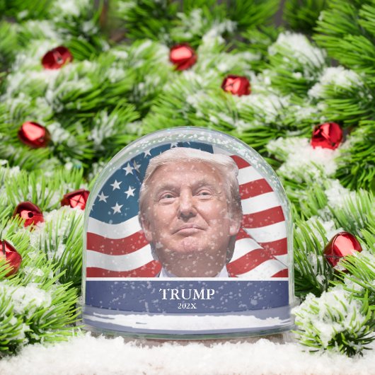Donald Trump Personalized Name Sneeuwbol (Kerstmis)
