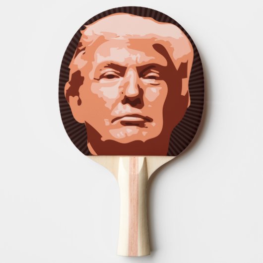 DONALD TRUMP PING PONG PADDLE TAFELTENNISBATJE (Voorkant)