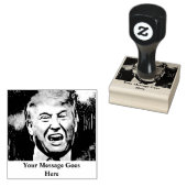 Donald Trump Politics Custom Stamp Rubberstempel (Gestempeld)