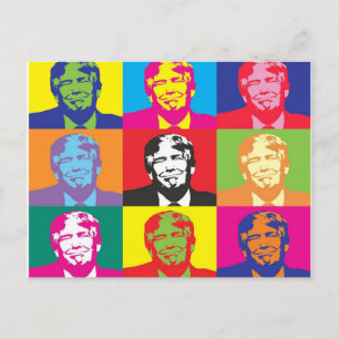 Donald Trump Politicus American-postkaart Briefkaart