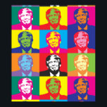 Donald Trump Pop Art Value Poster Paper<br><div class="desc">Donald Trump Pop Art Value Poster Paper est un design pop art amusant ou rétro super avec Trump dans toutes ces couleurs. Un peu drôle et agréable pour tous les goûts de fête. Tant que vous avez un sens de l'humour. Un temps égal ira pour pro Donald sur d'autres produits....</div>