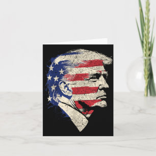 Donald Trump Portrait Kaart