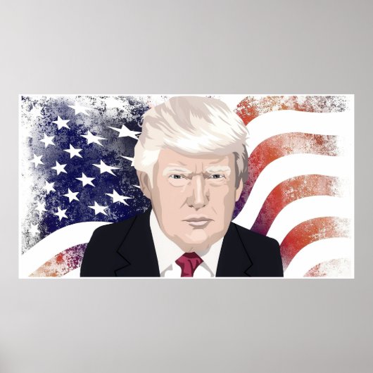 Donald Trump Poster (Voorkant)