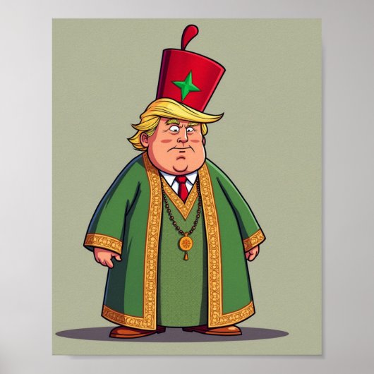 Donald Trump Poster (Voorkant)
