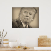 Donald Trump Poster (Keuken)
