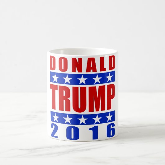 Donald Trump pour le président 2016 tasse 3 (Centre)