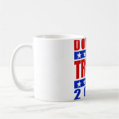 Donald Trump pour le président 2016 tasse 3 (Gauche)
