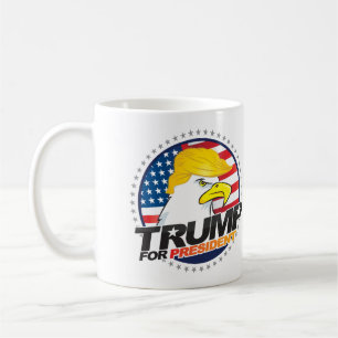 Donald Trump Pour Le Président Eagle Hair Mug