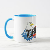 Donald Trump Pour Le Président Mug (Gauche)