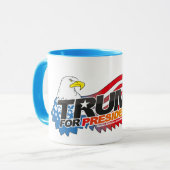 Donald Trump Pour Le Président Mug (Devant gauche)