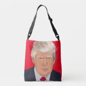 DONALD TRUMP POURSUIVRE, TOUT SUR LE SAC DE CROSSB (Dos)