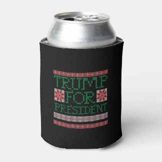 Donald Trump President 2016 Ugly Holiday Sweater Blikjeskoeler
