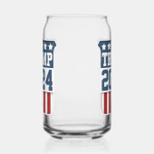 Donald Trump President 2024 Blikvorm Glas (Rechts)