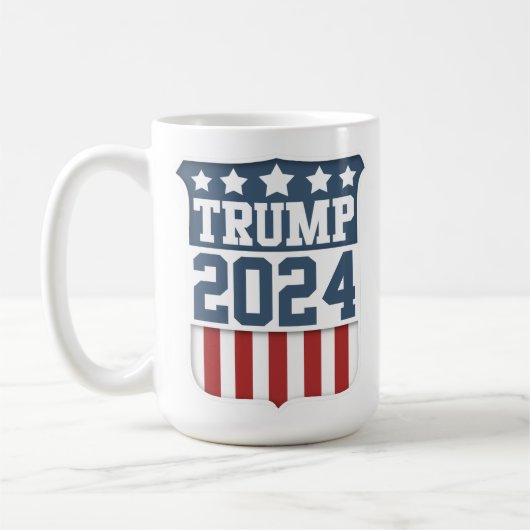 Donald Trump President 2024 Koffiemok (Links)