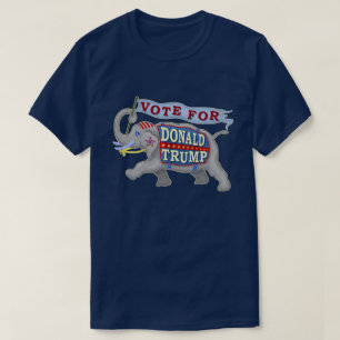 Donald Trump President 2024 Republikeinse olifant T-shirt