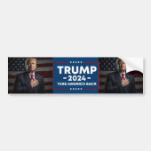 Donald Trump President 47 Bumpersticker (Voorkant)