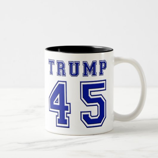 Donald Trump President Blue White Coffee Cup Mok (Rechts)