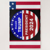 Donald Trump President rond 2024 Legpuzzel (Verticaal)