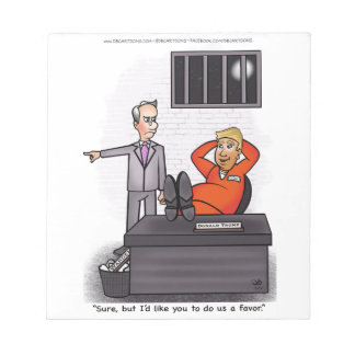 Donald Trump Products Notepad Notitieblok