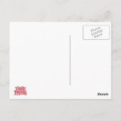 Donald Trump Psychedelic Combover Card Briefkaart (Achterkant)