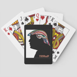Donald Trump Psychedelic Combover-kaarten Pokerkaarten