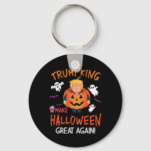 Donald Trump Pumpkin Trumpking maakt Halloween gew Sleutelhanger