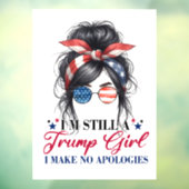 Donald Trump Raamsticker (Vel 3)