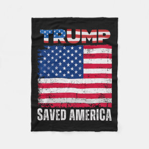 Donald Trump redde de 47e inauguratie van het Amer Fleece Deken
