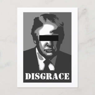 Donald Trump Republican DisGrace Briefkaart