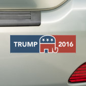 Donald Trump Republican Elephant Bumpersticker (Op auto)