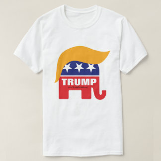 Donald Trump Republican Elephant Hair Logo T-shirt