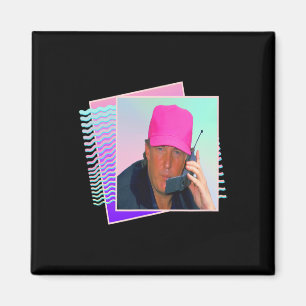 Donald Trump Retro 80s 90s Graphic Magneet