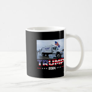 Donald Trump Rijdt Garge Truck - Garge Truck Trump Koffiemok