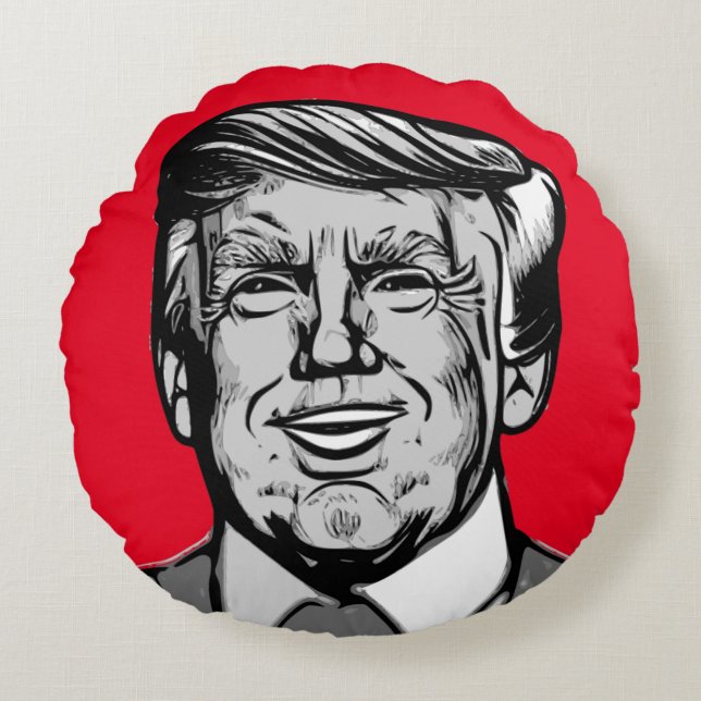 DONALD TRUMP ROND KUSSEN (Voorkant)