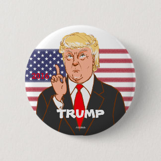 Donald Trump Ronde Button 5,7 Cm