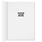 Donald Trump Says US President Speech Bubble Card (Intérieur (Droit))