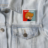 Donald Trump School of Anger Management Vierkante Button 5,1 Cm (In situ)