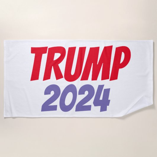 DONALD TRUMP Serviettes de plage 2024 (Devant)
