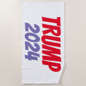DONALD TRUMP Serviettes de plage 2024 (Devant)