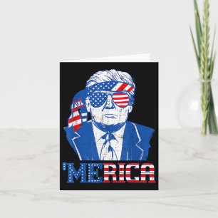Donald Trump Shirt Merica Trump Sungl Amerikaanse Kaart